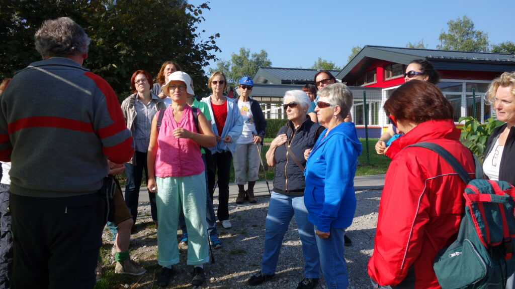 Wandern in der Sonne