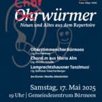 Konzertplakat, Ohr- bzw. Chorwürmer